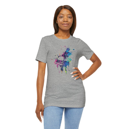 Play me to the Moon T‑Shirt — Colorful Music Lover Tee