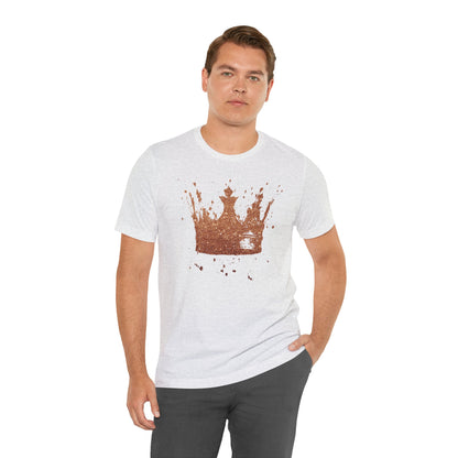 Golden Crown T-Shirt — Vintage Royalty Graphic Tee