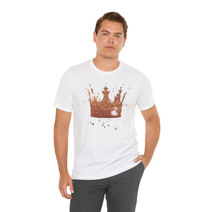 Golden Crown T-Shirt — Vintage Royalty Graphic Tee