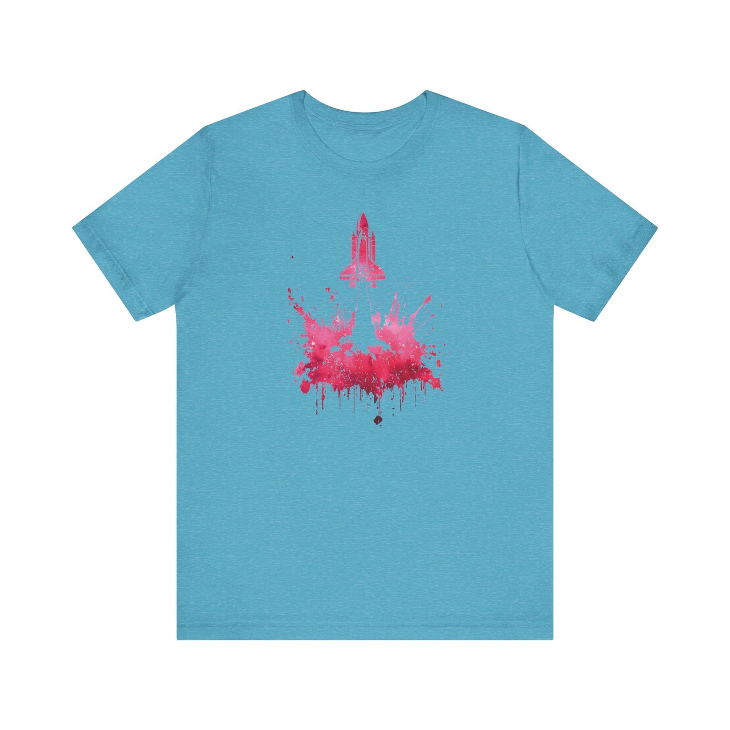 Galaxy Rocket Splash T-Shirt