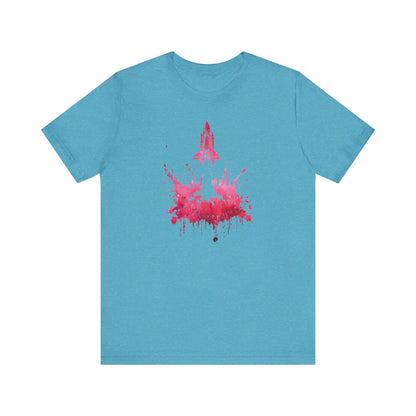 Galaxy Rocket Splash T-Shirt