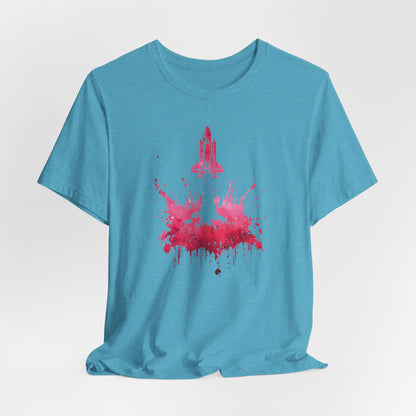 Galaxy Rocket Splash T-Shirt