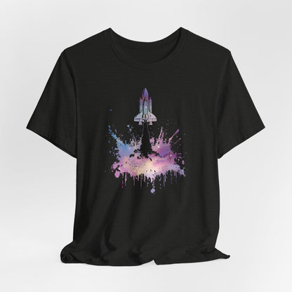 Galaxy Rocket Splash T-Shirt