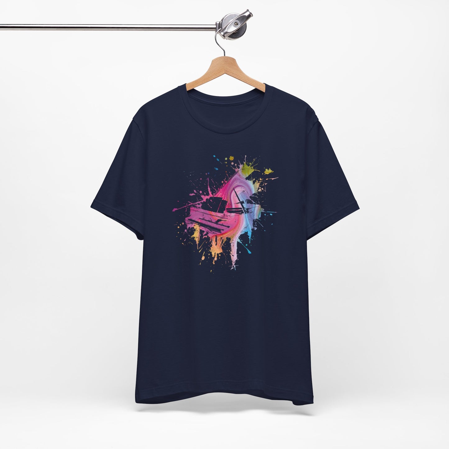 Play me to the Moon T‑Shirt — Colorful Music Lover Tee