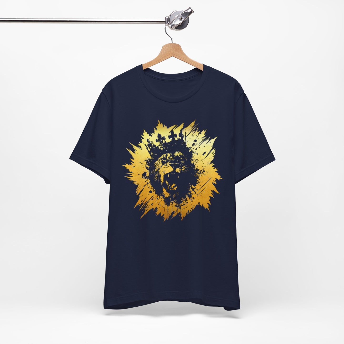 Golden King T-Shirt — Grunge King Graphic Tee