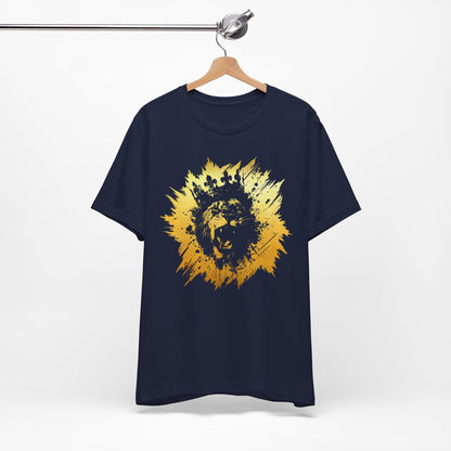 Golden King T-Shirt — Grunge King Graphic Tee