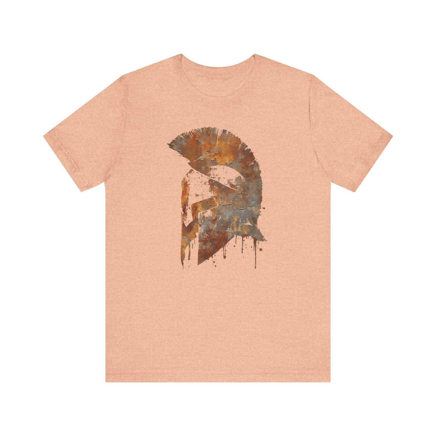 Spartan Helmet T‑Shirt — Rustic Warrior Graphic Tee