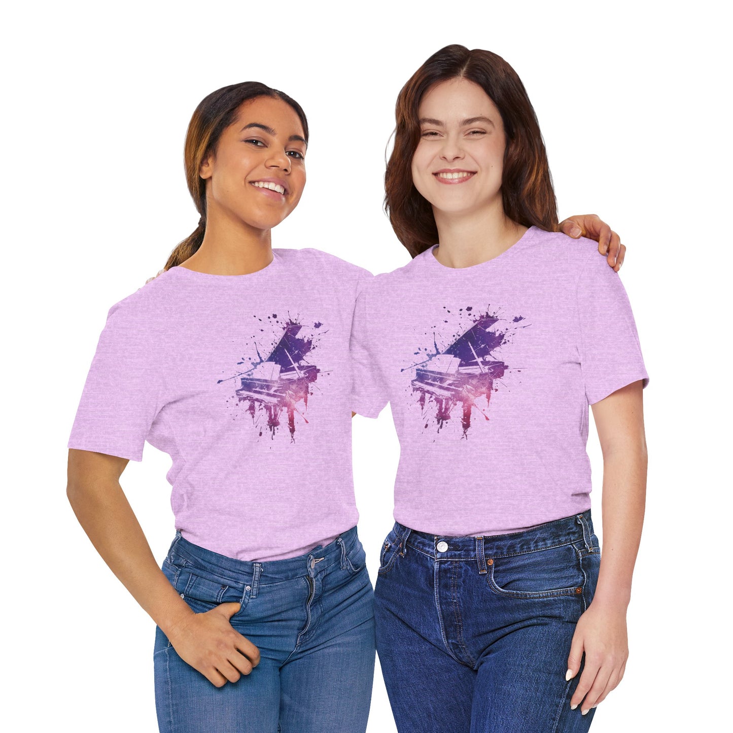 Play me to the Moon T‑Shirt — Colorful Music Lover Tee