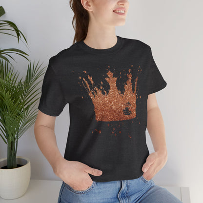 Golden Crown T-Shirt — Vintage Royalty Graphic Tee