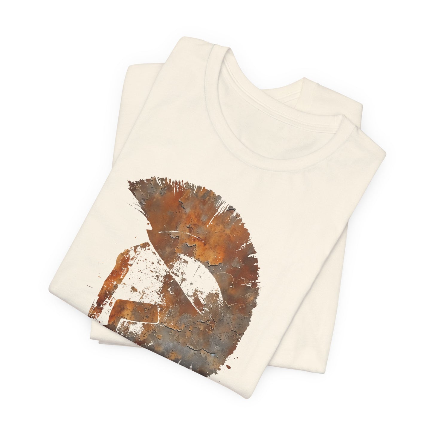 Spartan Helmet T‑Shirt — Rustic Warrior Graphic Tee