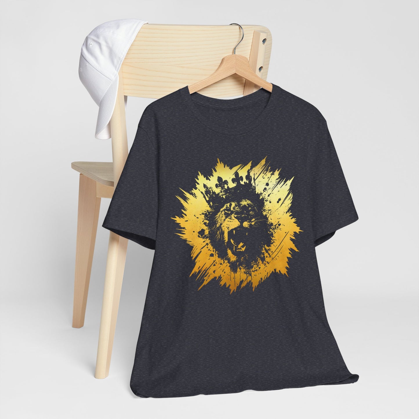 Golden King T-Shirt — Grunge King Graphic Tee