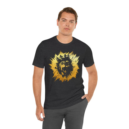 Golden King T-Shirt — Grunge King Graphic Tee