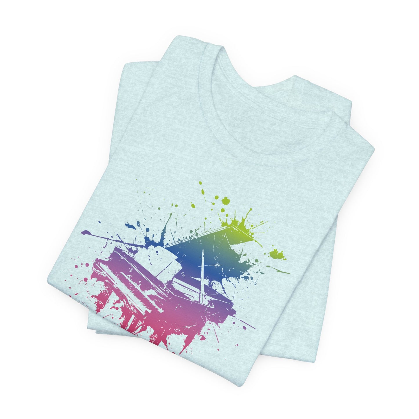 Play me to the Moon T‑Shirt — Colorful Music Lover Tee