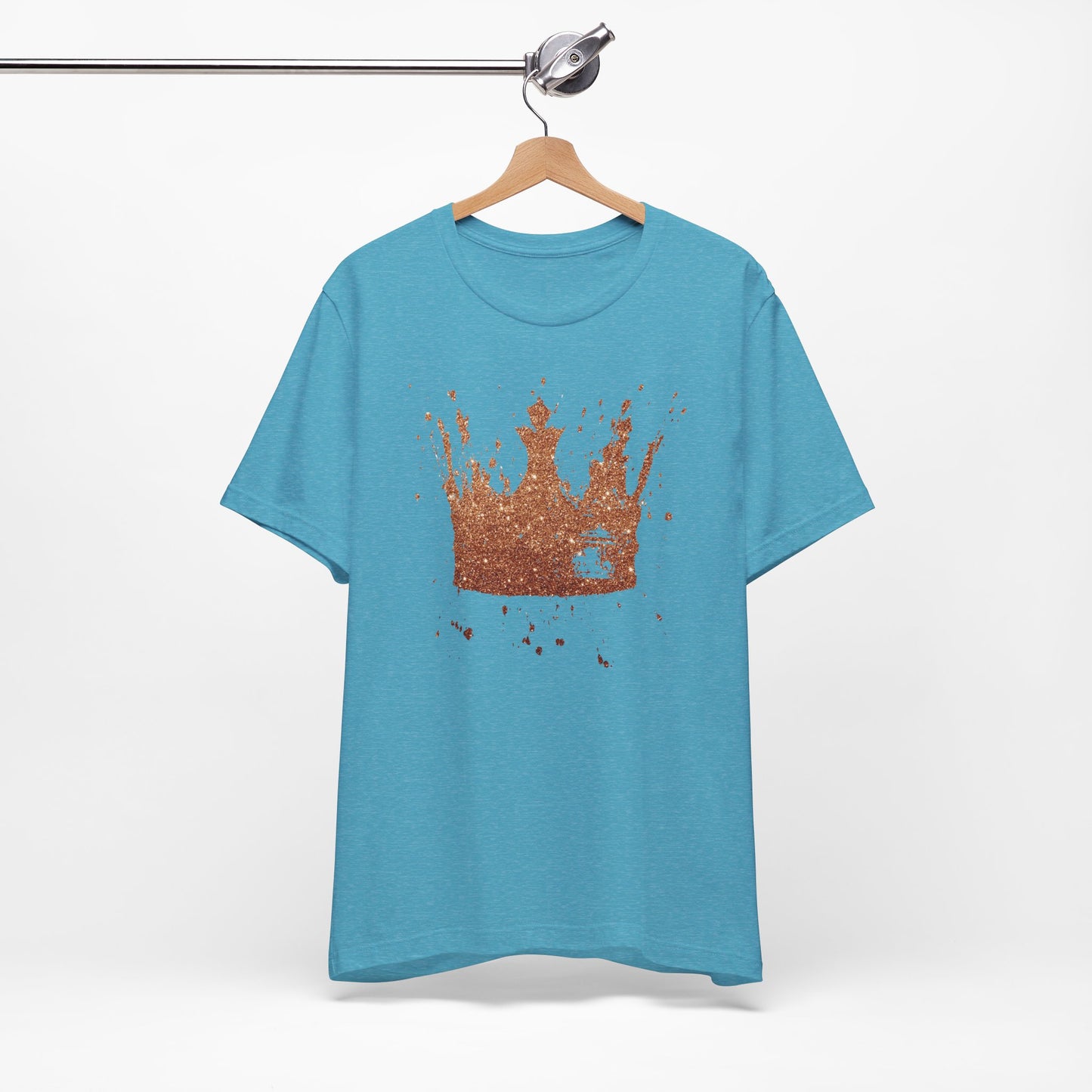Golden Crown T-Shirt — Vintage Royalty Graphic Tee