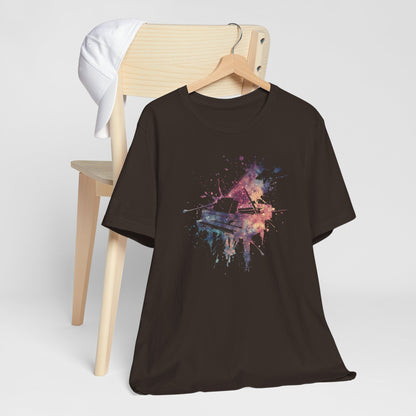 Play me to the Moon T‑Shirt — Colorful Music Lover Tee