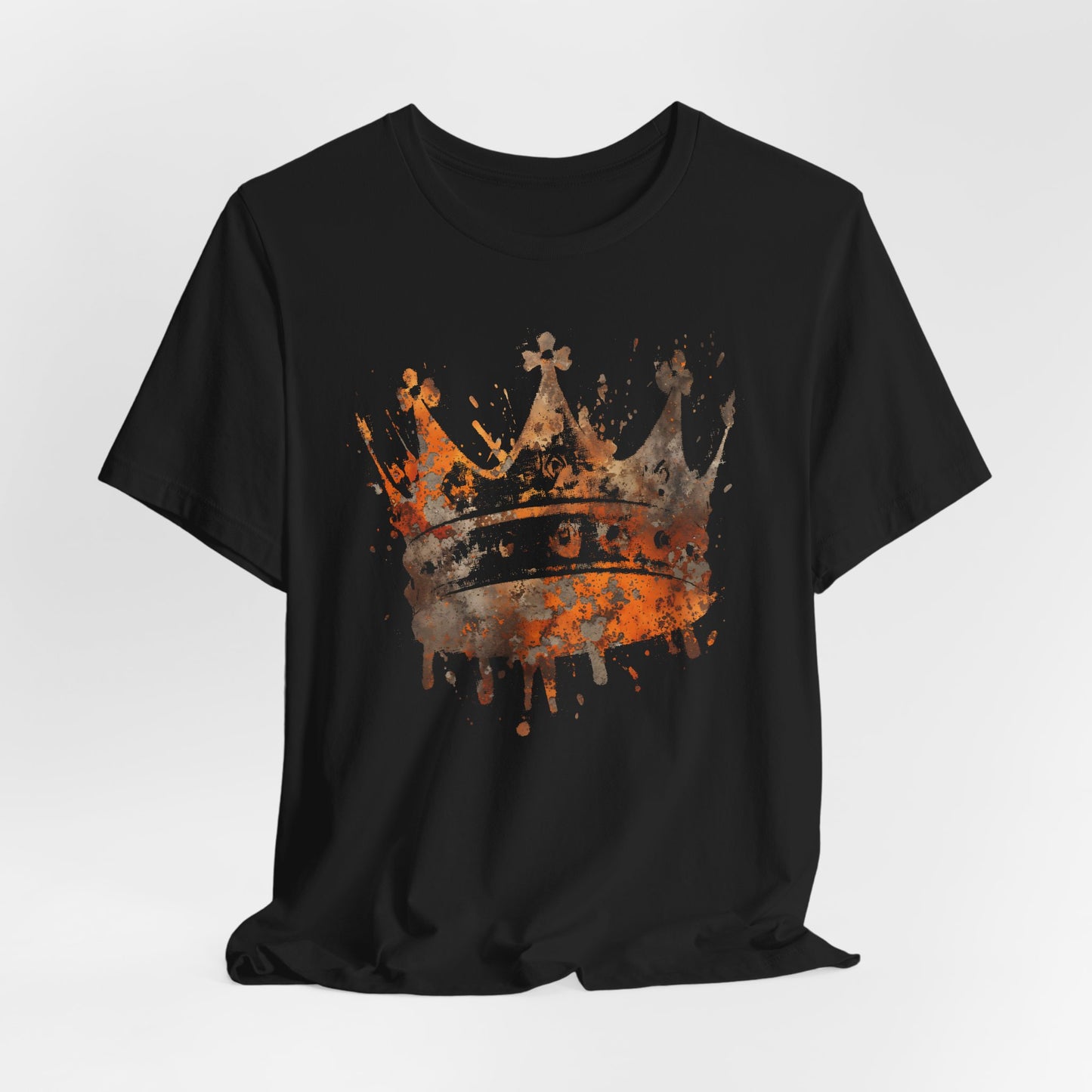 Heavy is the Head Tee — Regal Drip Graphic King Crown T-Shirt