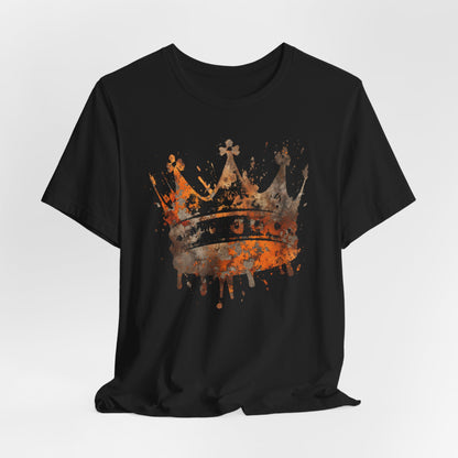 Heavy is the Head Tee — Regal Drip Graphic King Crown T-Shirt
