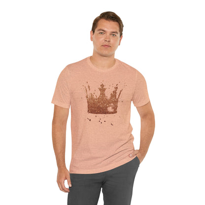 Golden Crown T-Shirt — Vintage Royalty Graphic Tee