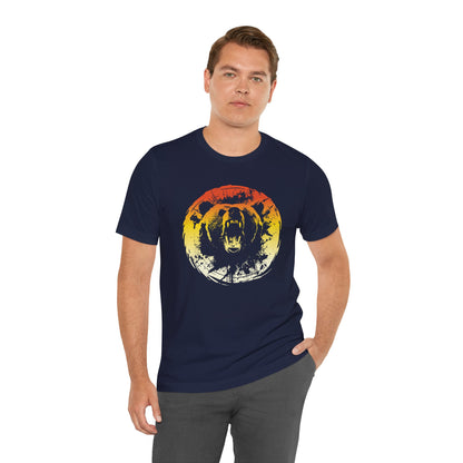 Roaring Grizzly Sunset Tee