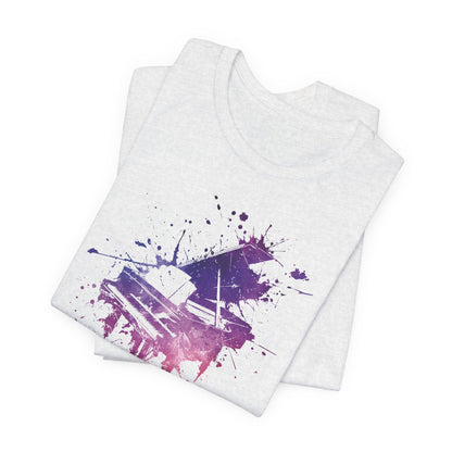Play me to the Moon T‑Shirt — Colorful Music Lover Tee