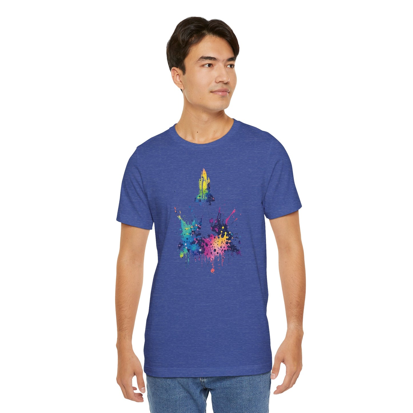 Galaxy Rocket Splash T-Shirt