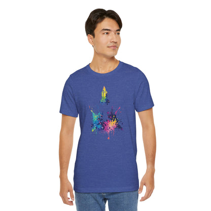 Galaxy Rocket Splash T-Shirt