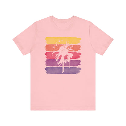 Paint-Splatter Daisy T-Shirt
