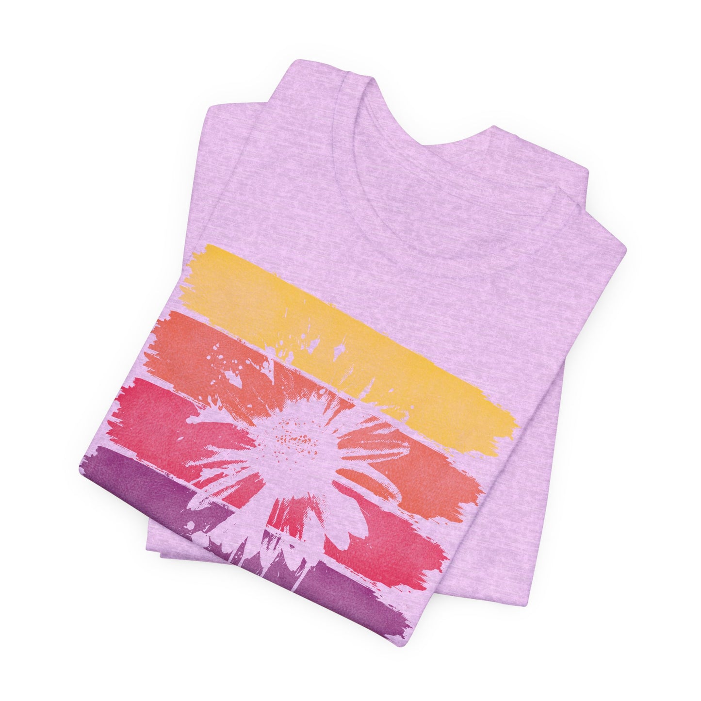 Paint-Splatter Daisy T-Shirt