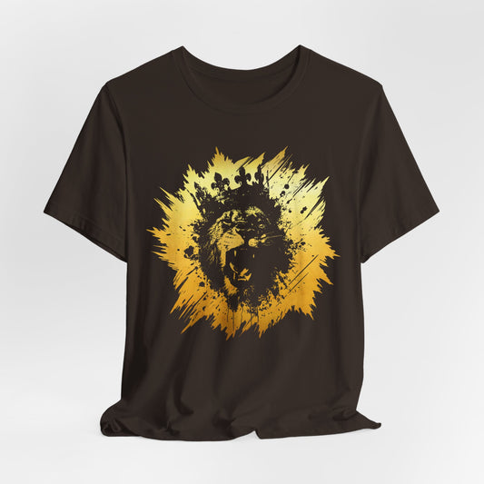 Golden King T-Shirt — Grunge King Graphic Tee