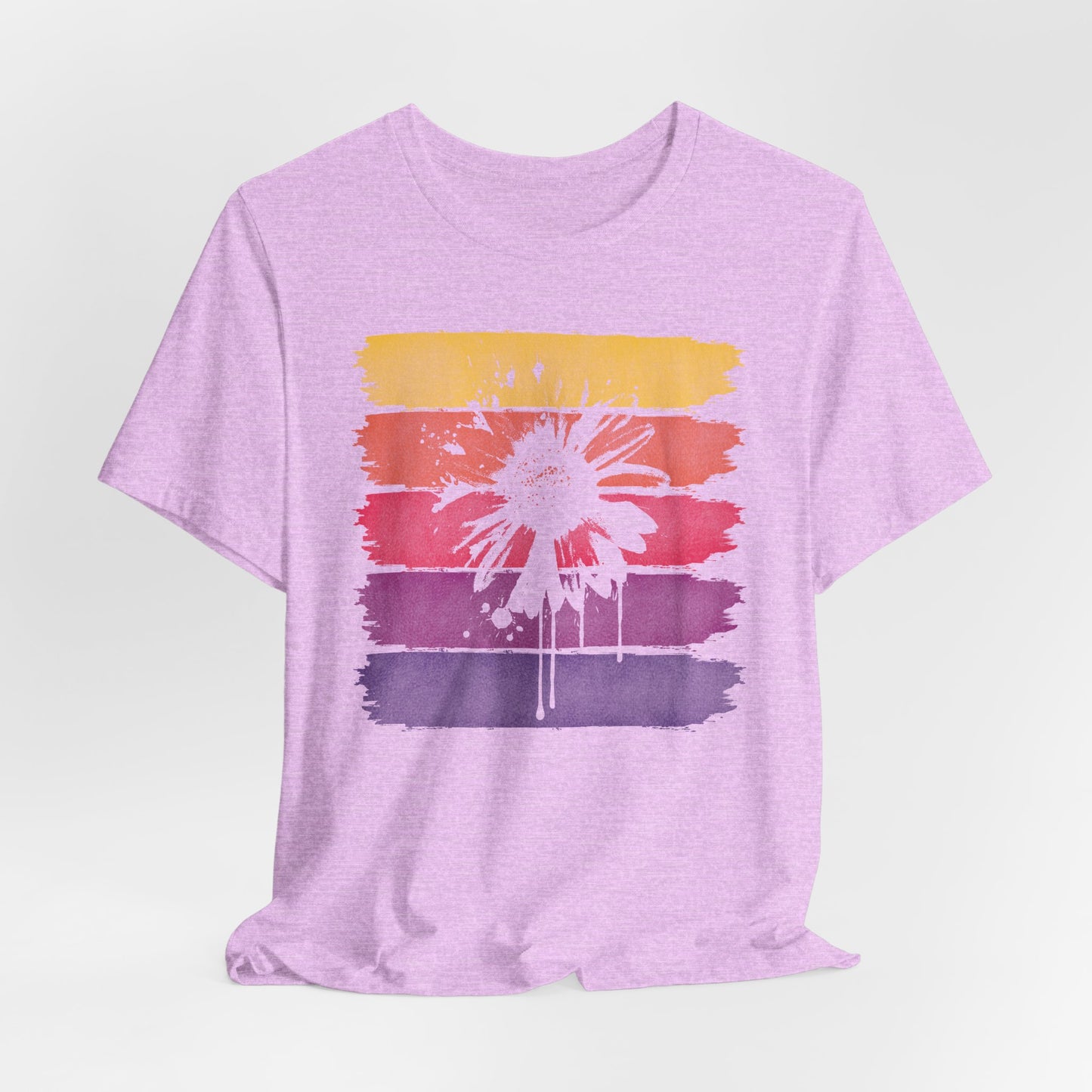 Paint-Splatter Daisy T-Shirt