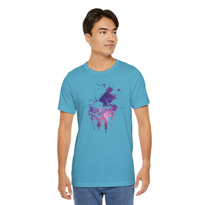 Play me to the Moon T‑Shirt — Colorful Music Lover Tee