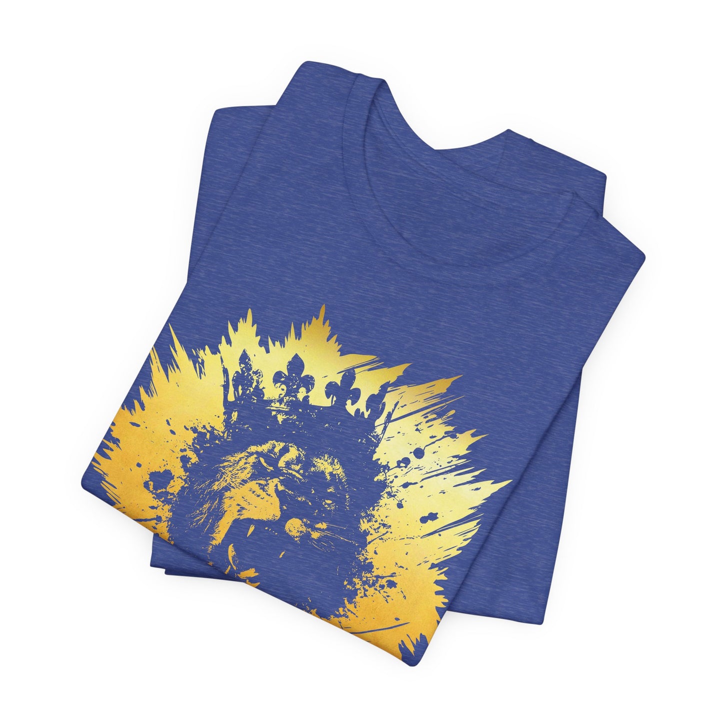 Golden King T-Shirt — Grunge King Graphic Tee