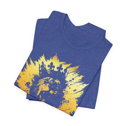 Golden King T-Shirt — Grunge King Graphic Tee