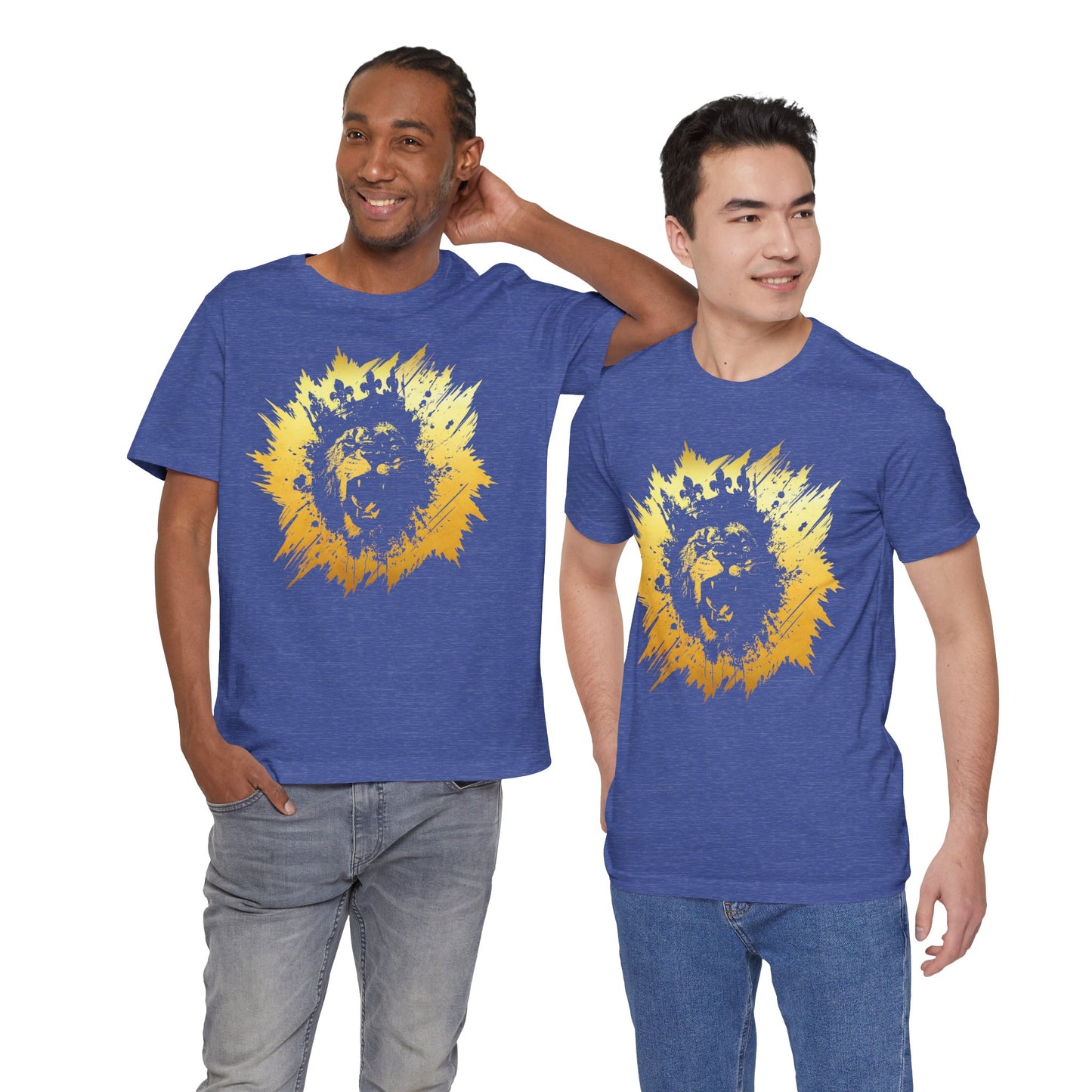 Golden King T-Shirt — Grunge King Graphic Tee