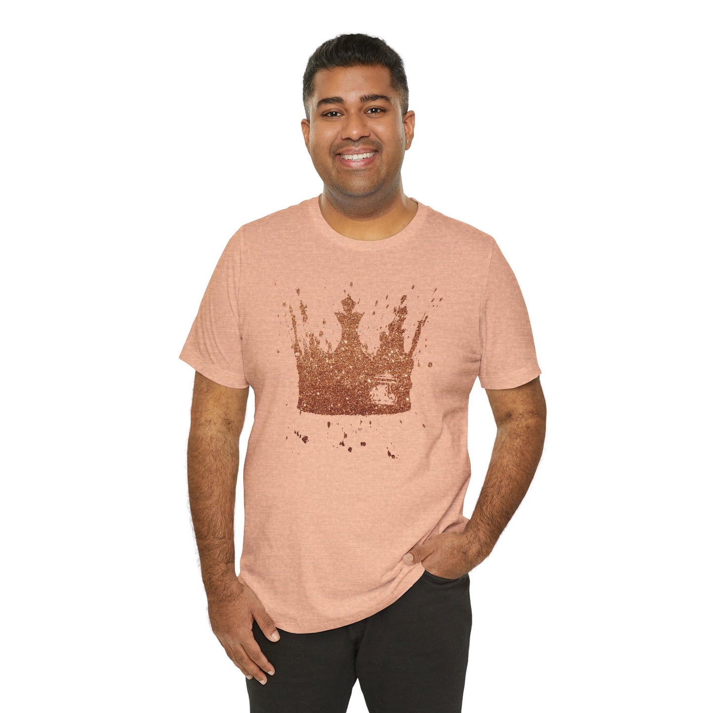 Golden Crown T-Shirt — Vintage Royalty Graphic Tee