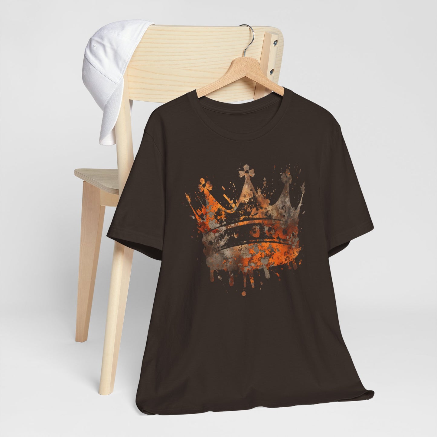 Heavy is the Head Tee — Regal Drip Graphic King Crown T-Shirt