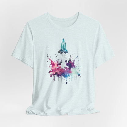 Galaxy Rocket Splash T-Shirt