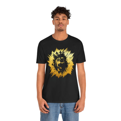 Golden King T-Shirt — Grunge King Graphic Tee