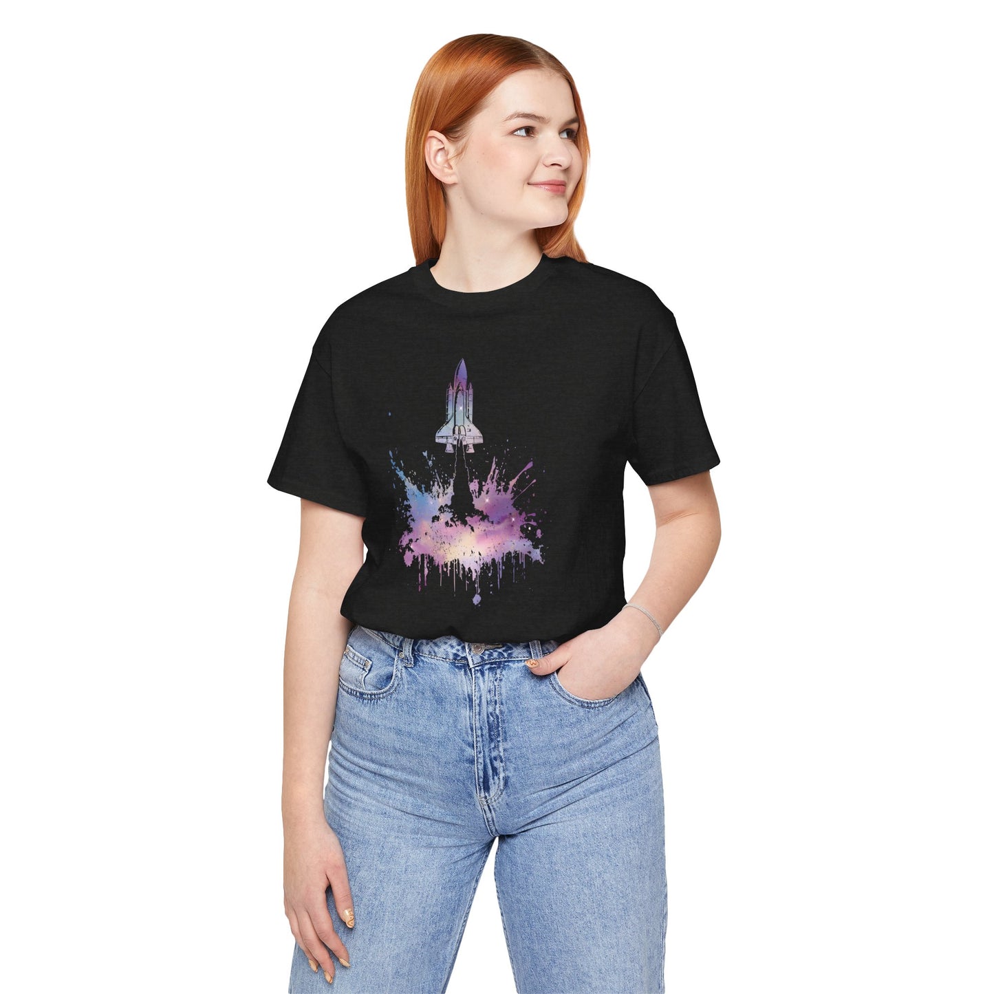 Galaxy Rocket Splash T-Shirt