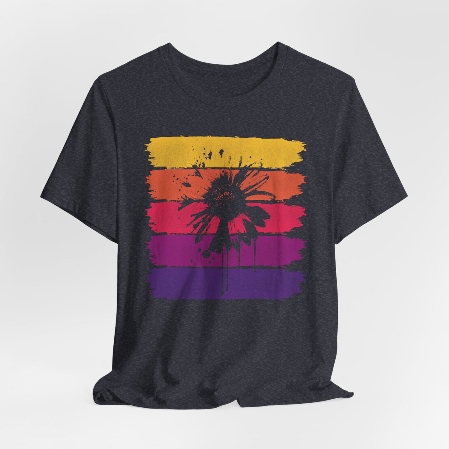 Paint-Splatter Daisy T-Shirt
