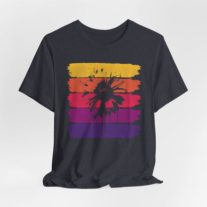 Paint-Splatter Daisy T-Shirt