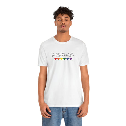 Pride Heart Tee — "In My Pride Era" Rainbow Hearts T-Shirt