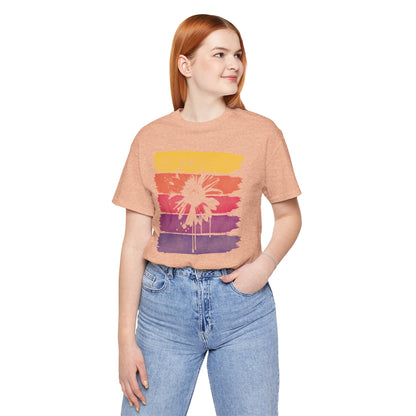 Paint-Splatter Daisy T-Shirt