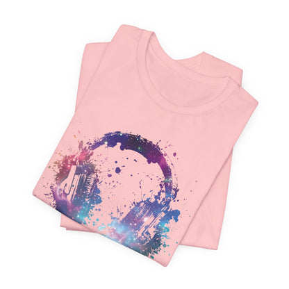 Out of this World Tunes T-Shirt — Artistic Music Tee for DJs & Music Lovers