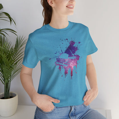 Play me to the Moon T‑Shirt — Colorful Music Lover Tee