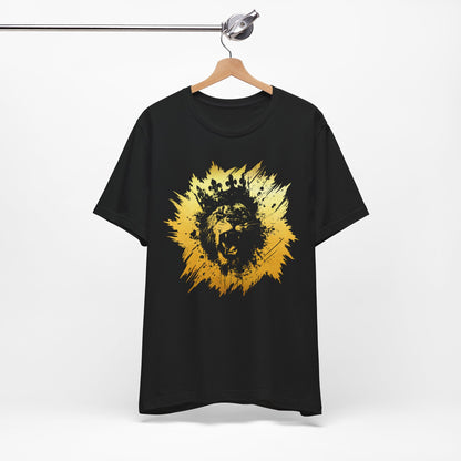 Golden King T-Shirt — Grunge King Graphic Tee