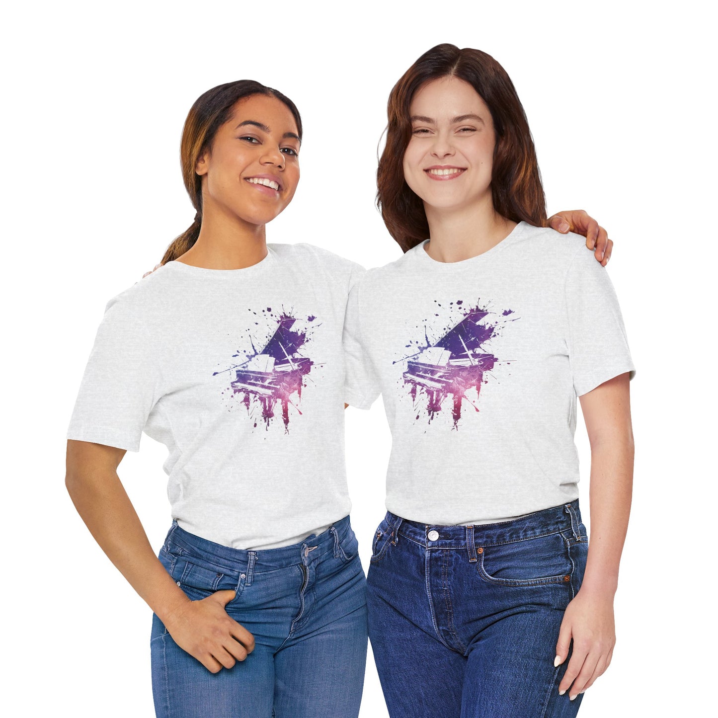 Play me to the Moon T‑Shirt — Colorful Music Lover Tee