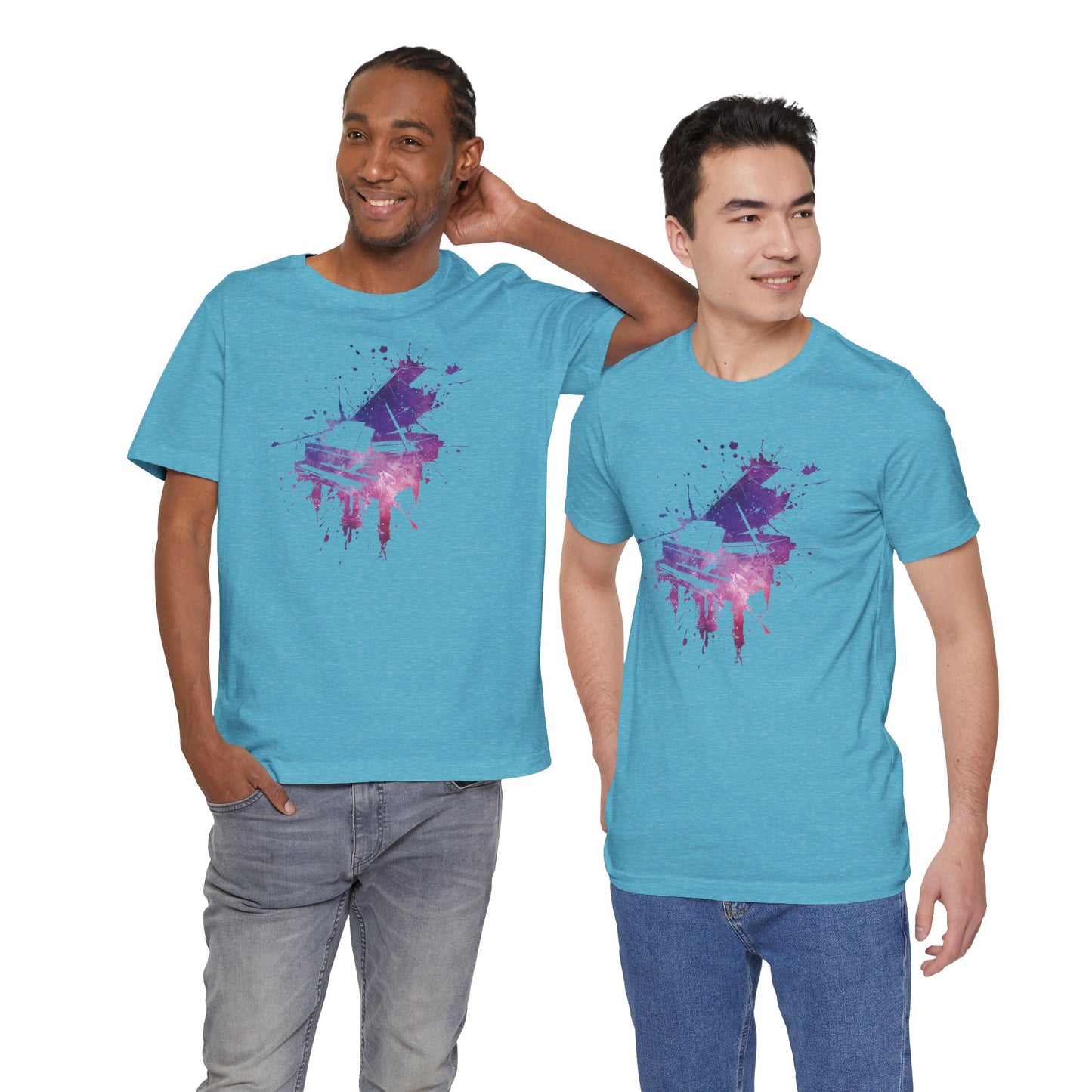 Play me to the Moon T‑Shirt — Colorful Music Lover Tee