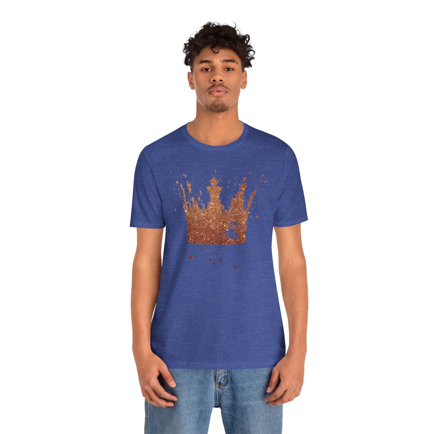 Golden Crown T-Shirt — Vintage Royalty Graphic Tee
