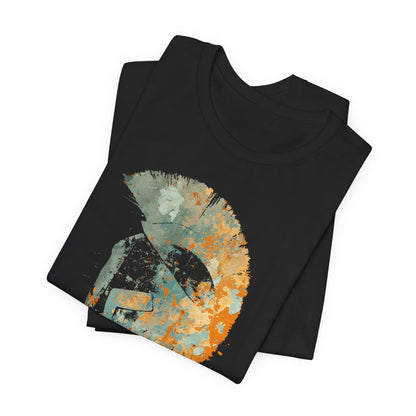 Spartan Helmet T‑Shirt — Rustic Warrior Graphic Tee